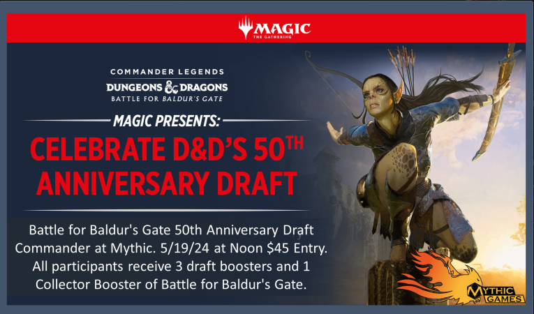 Event Calendar – Mythic Games